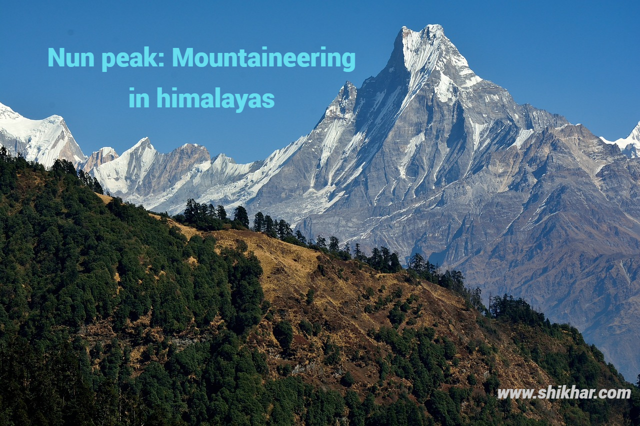 Nun peak: Mountaineering in himalayas