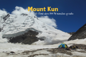 Mount Kun:Climb above 7000 M mountain of india