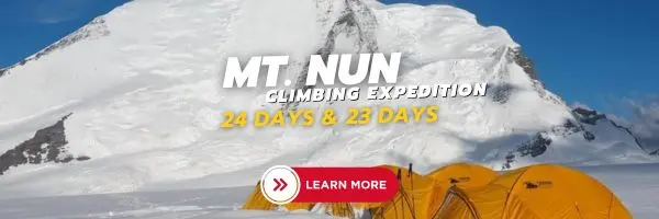 Mount Nun Climbing Expedition