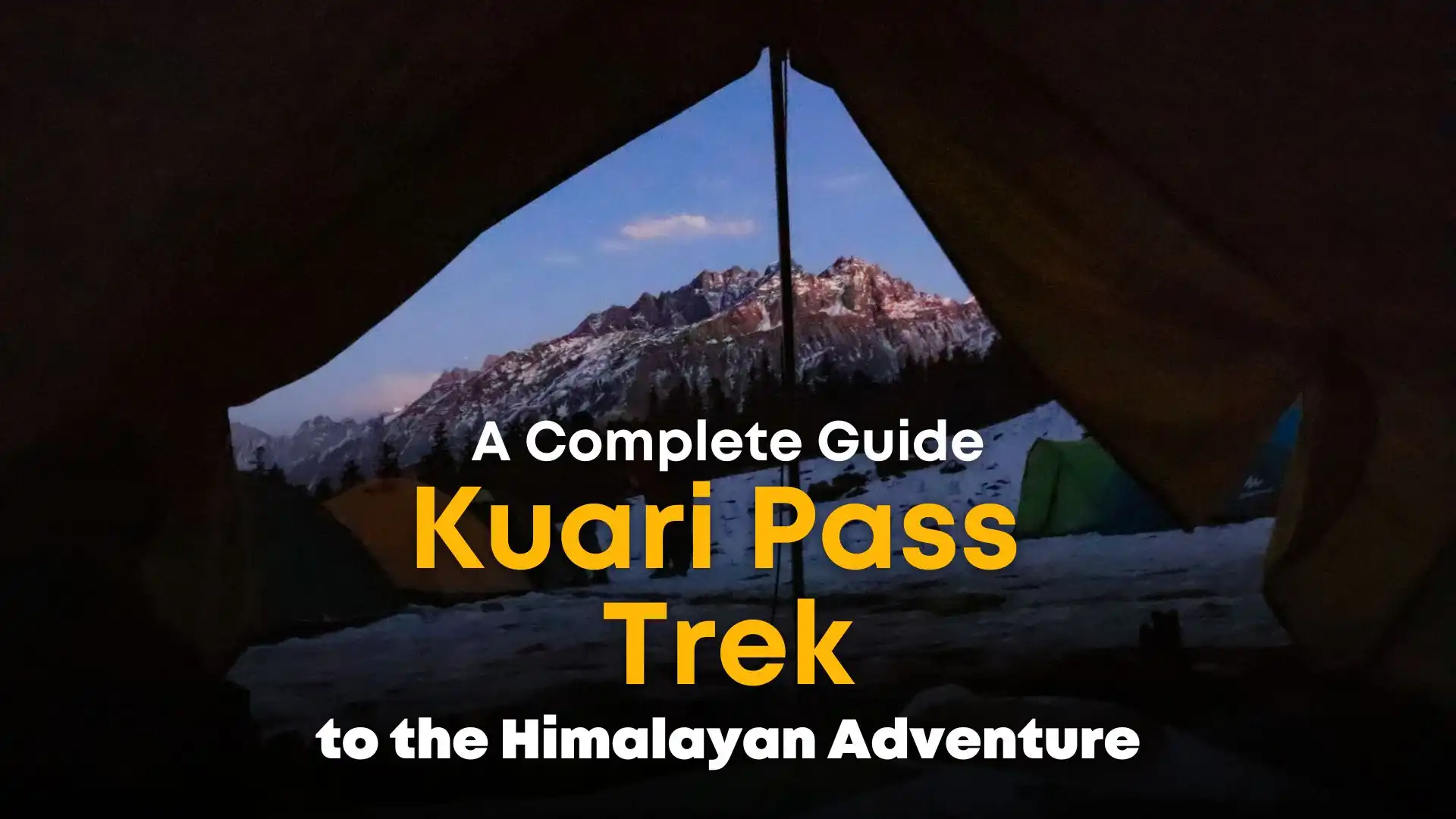 Kuari Pass Trek package