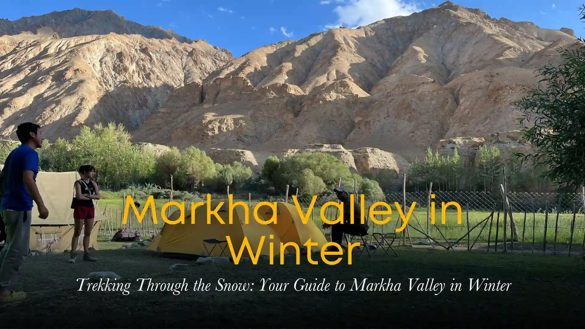 Markha valley Trek in Winter