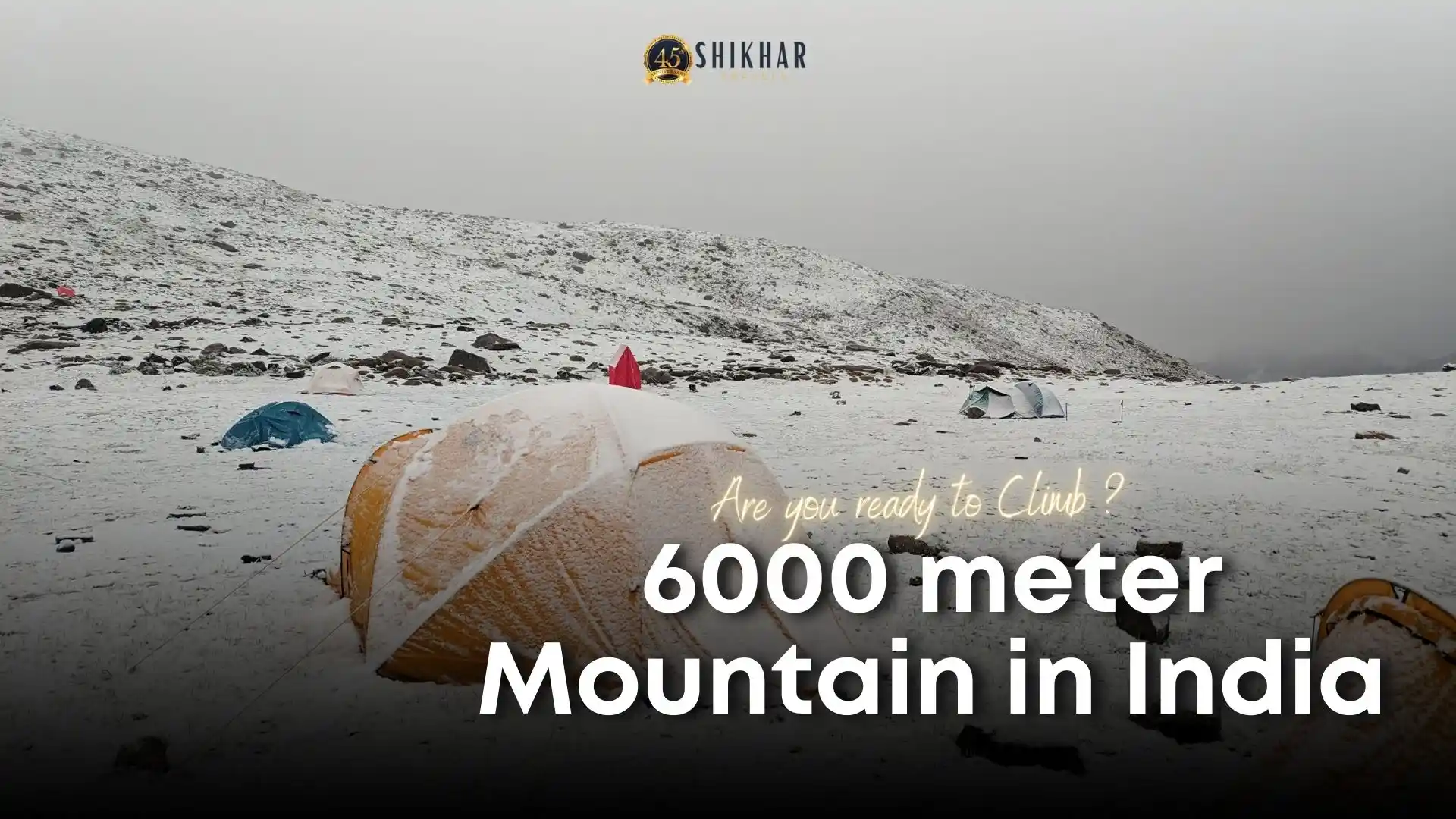 6000 meter mountain in india