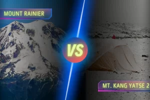 Mount Rainier Vs Kang Yatse