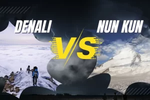 Mount Denali VS Mount Nun & Kun